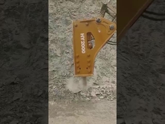 Retour de notre client au sujet de briseur hydraulique supérieur du côté HANYUN200